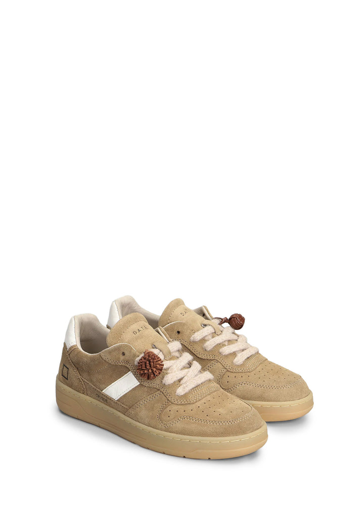 SNEAKERS DONNA Beige D.a.t.e.