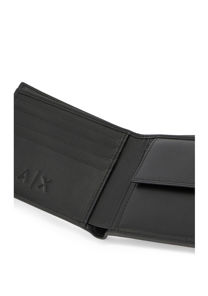 PORTAFOGLI Nero Armani Exchange