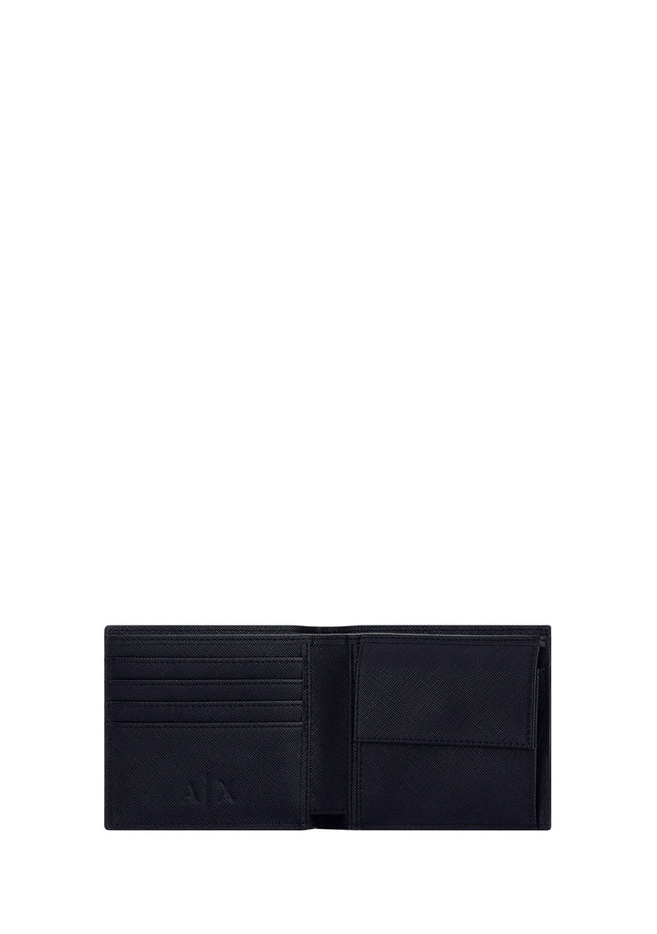 PORTAFOGLI Nero Armani Exchange