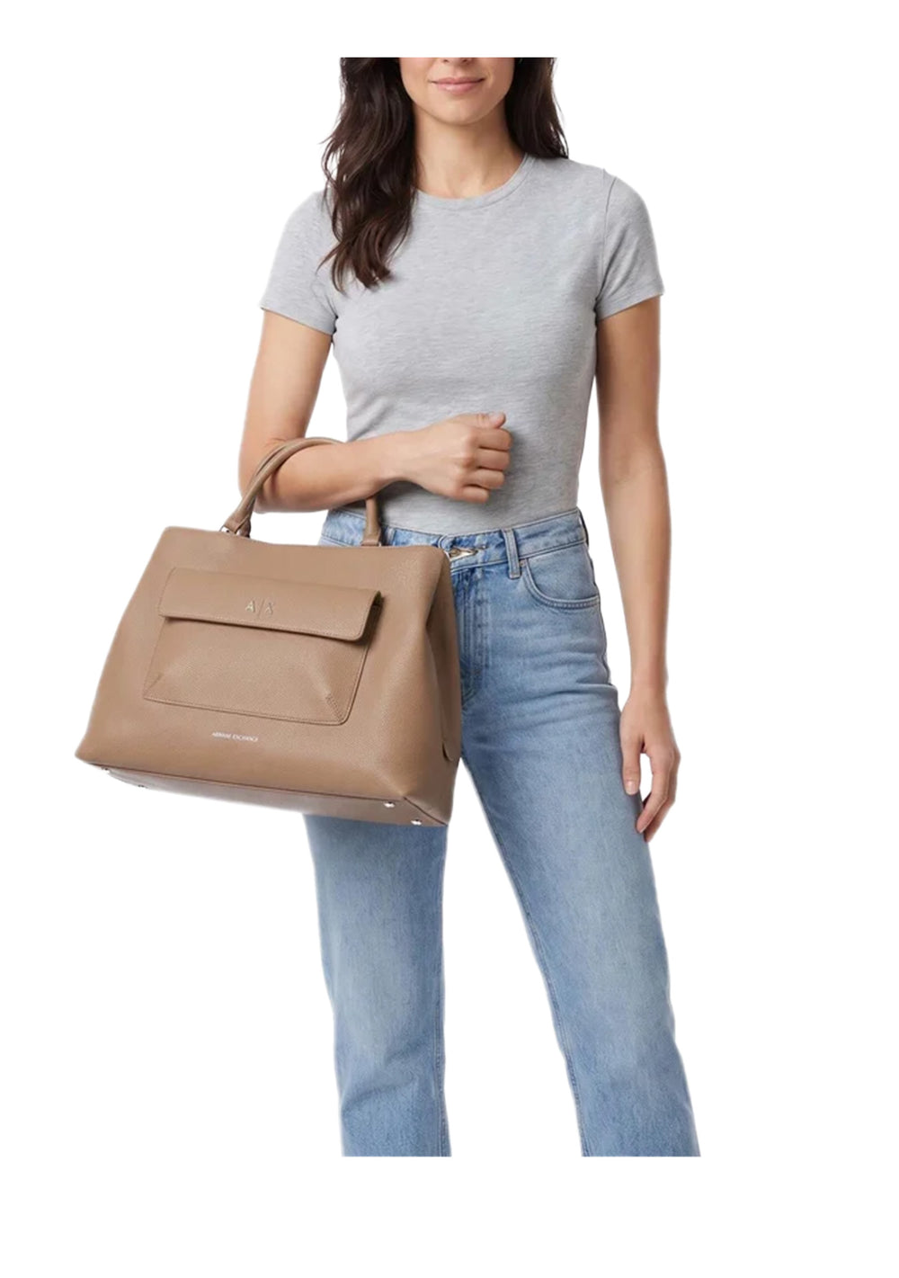 BORSA Cuoio Armani Exchange