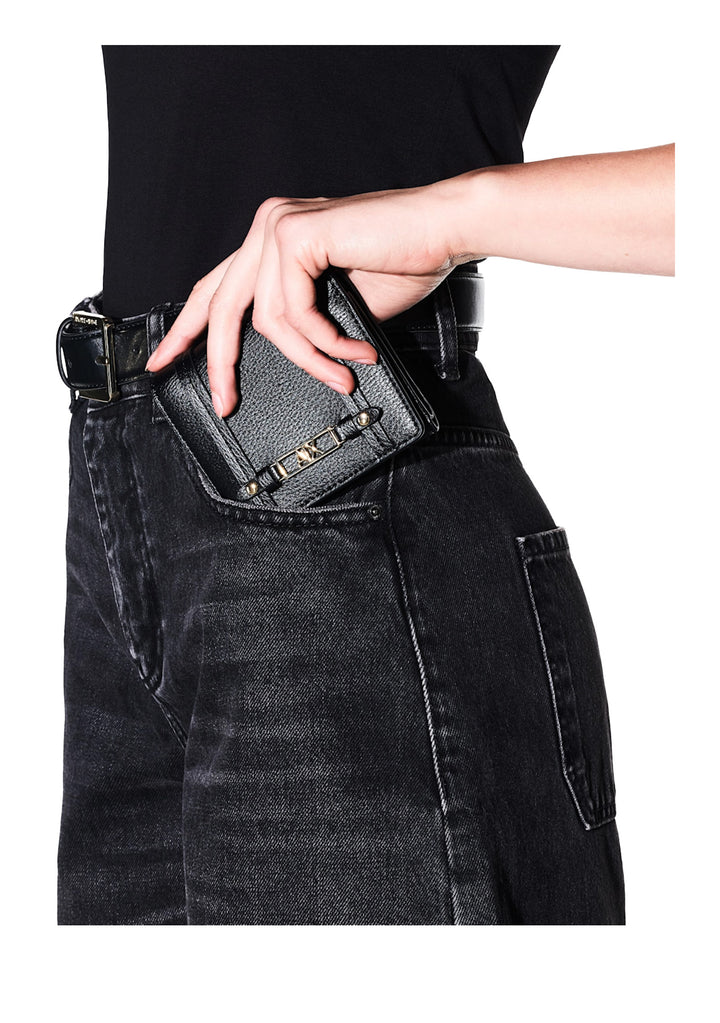 PORTAFOGLI Nero Armani Exchange