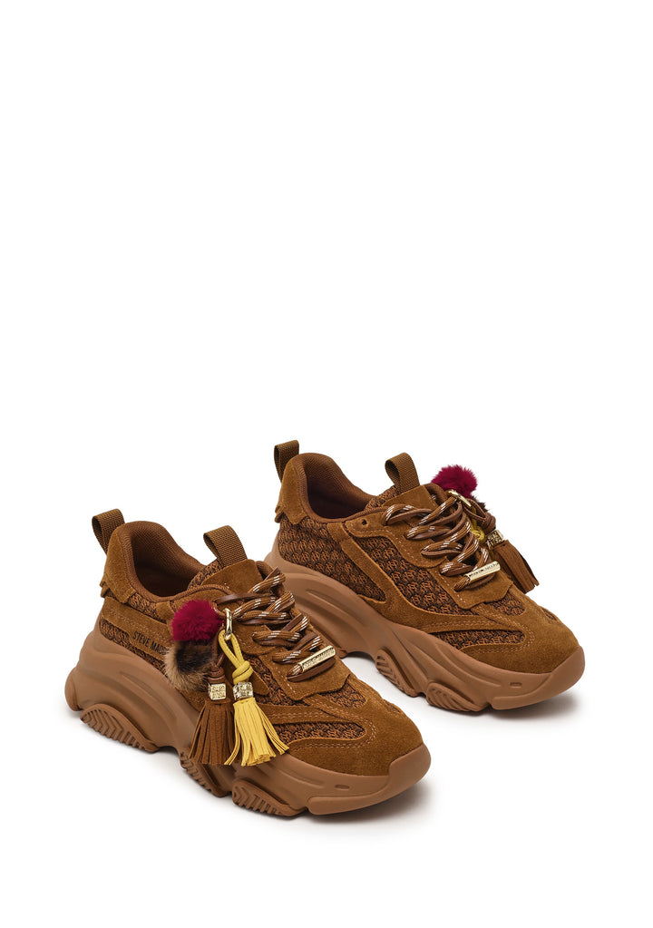 SNEAKERS DONNA Marrone Steve Madden