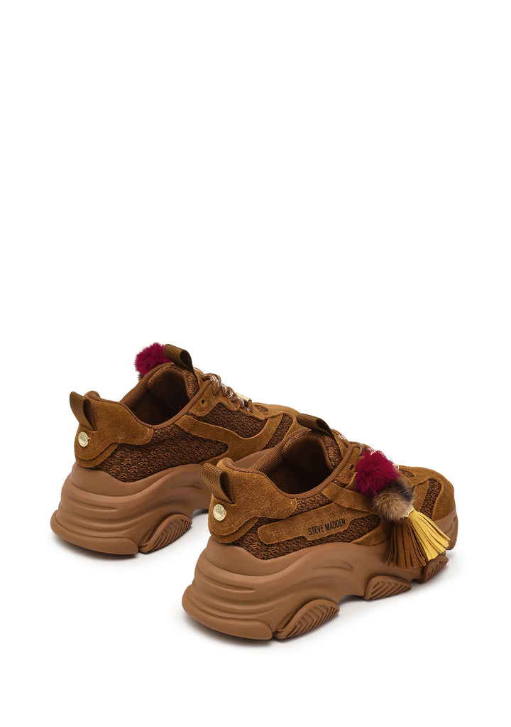 SNEAKERS DONNA Marrone Steve Madden