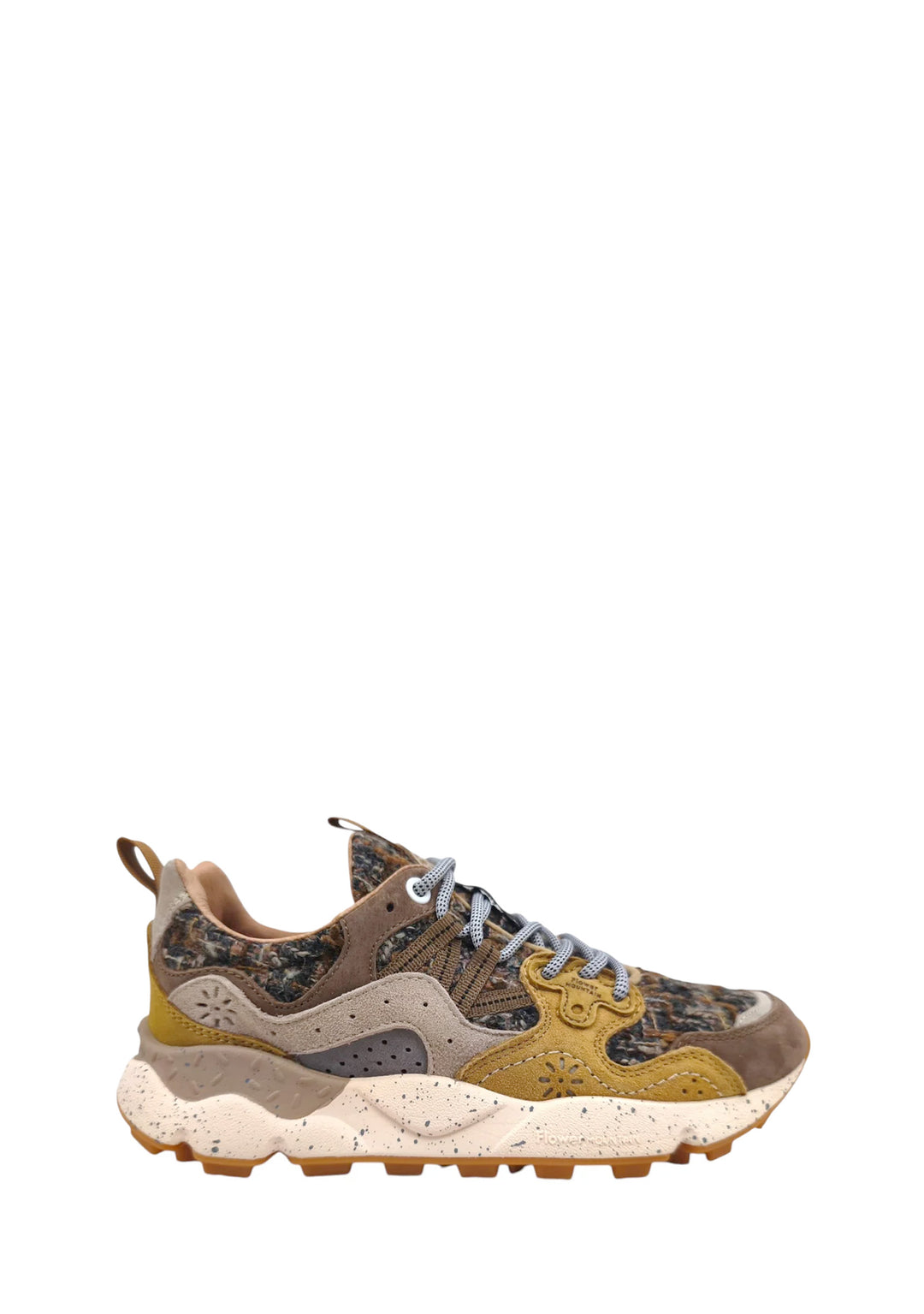 SNEAKERS DONNA Brown Flower Mountain