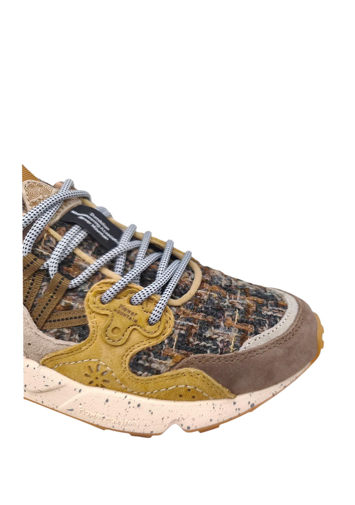 SNEAKERS DONNA Brown Flower Mountain