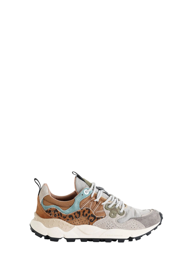 SNEAKERS DONNA Taupe Flower Mountain