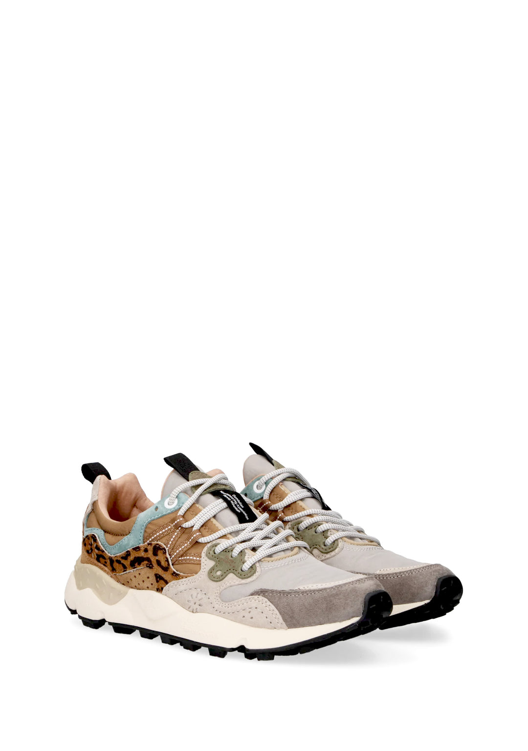 SNEAKERS DONNA Taupe Flower Mountain