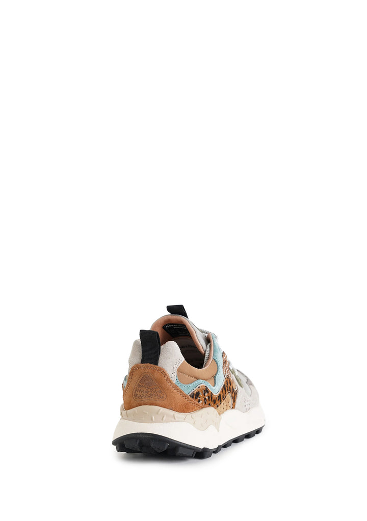 SNEAKERS DONNA Taupe Flower Mountain
