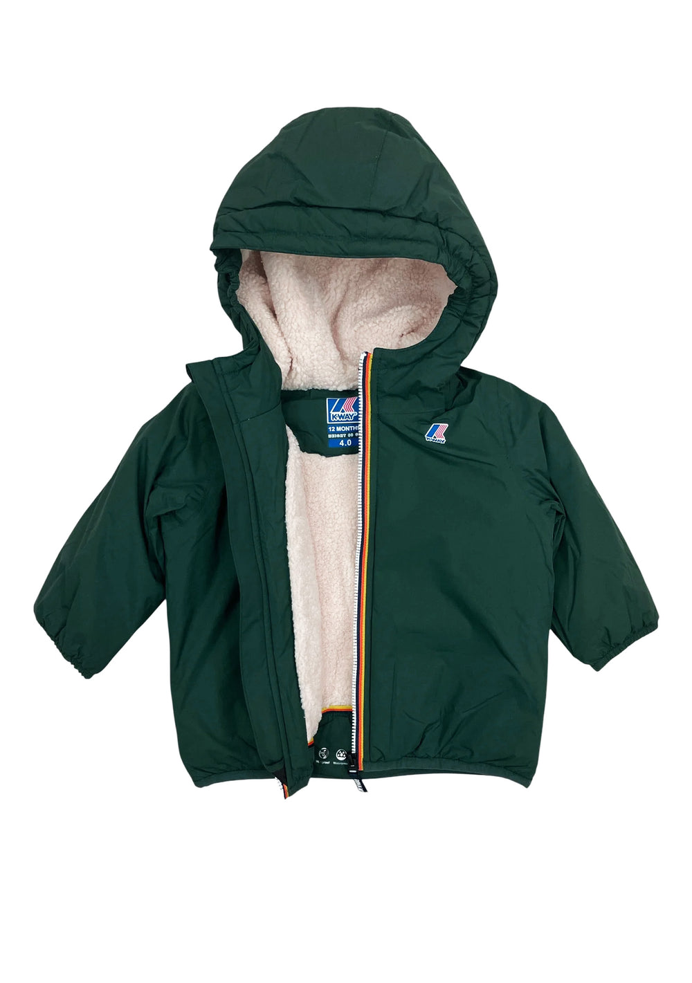 GIACCA JUNIOR Green K-way