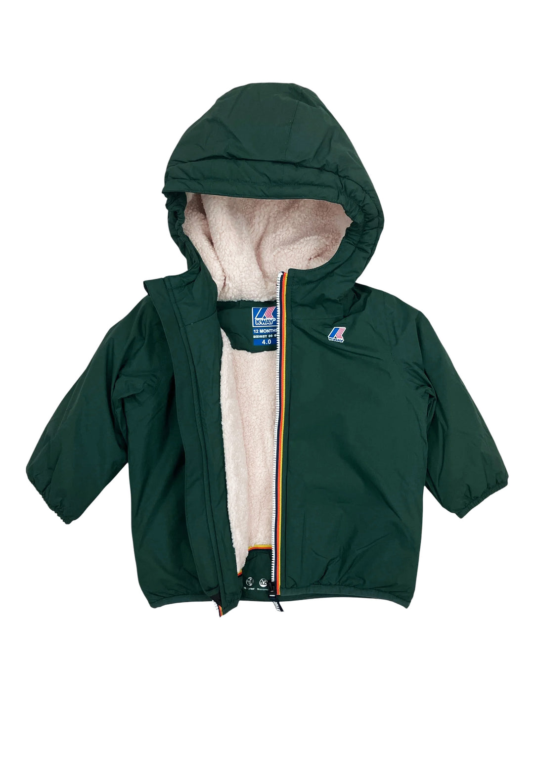 GIACCA JUNIOR Green K-way