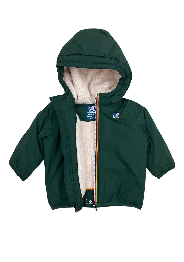 GIACCA JUNIOR Green K-way