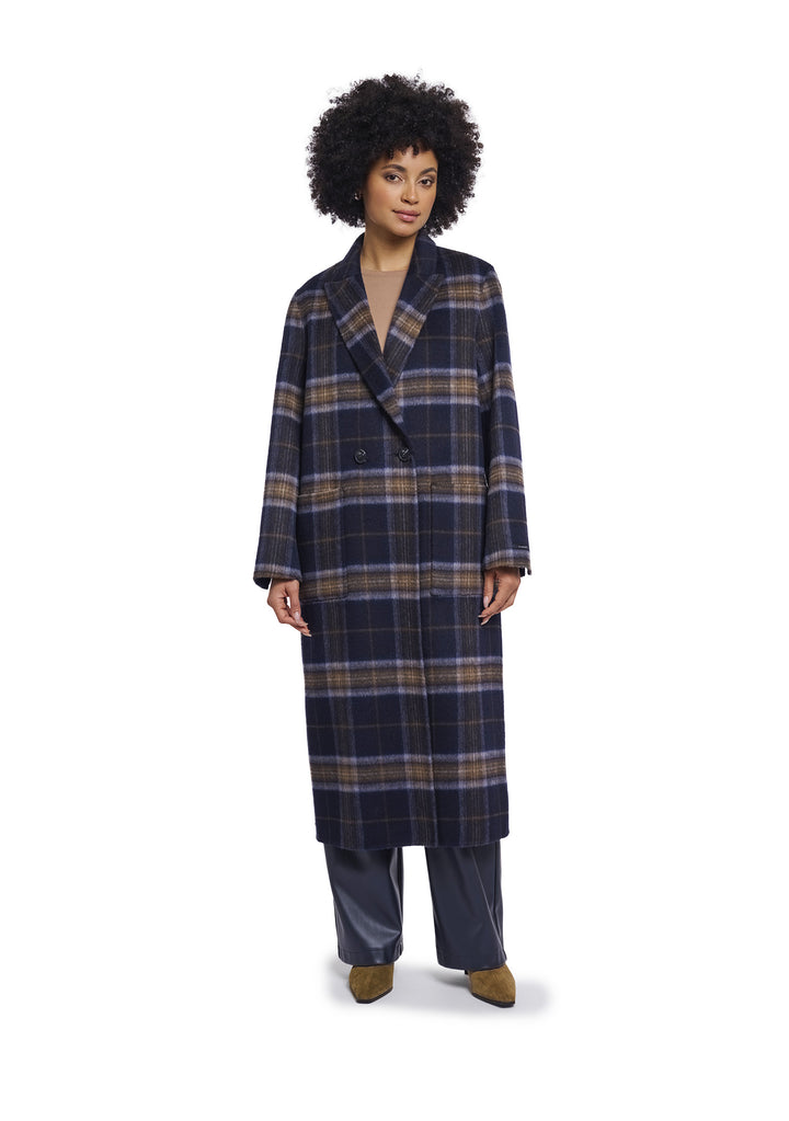 CAPPOTTO DONNA Blu Rino&pelle