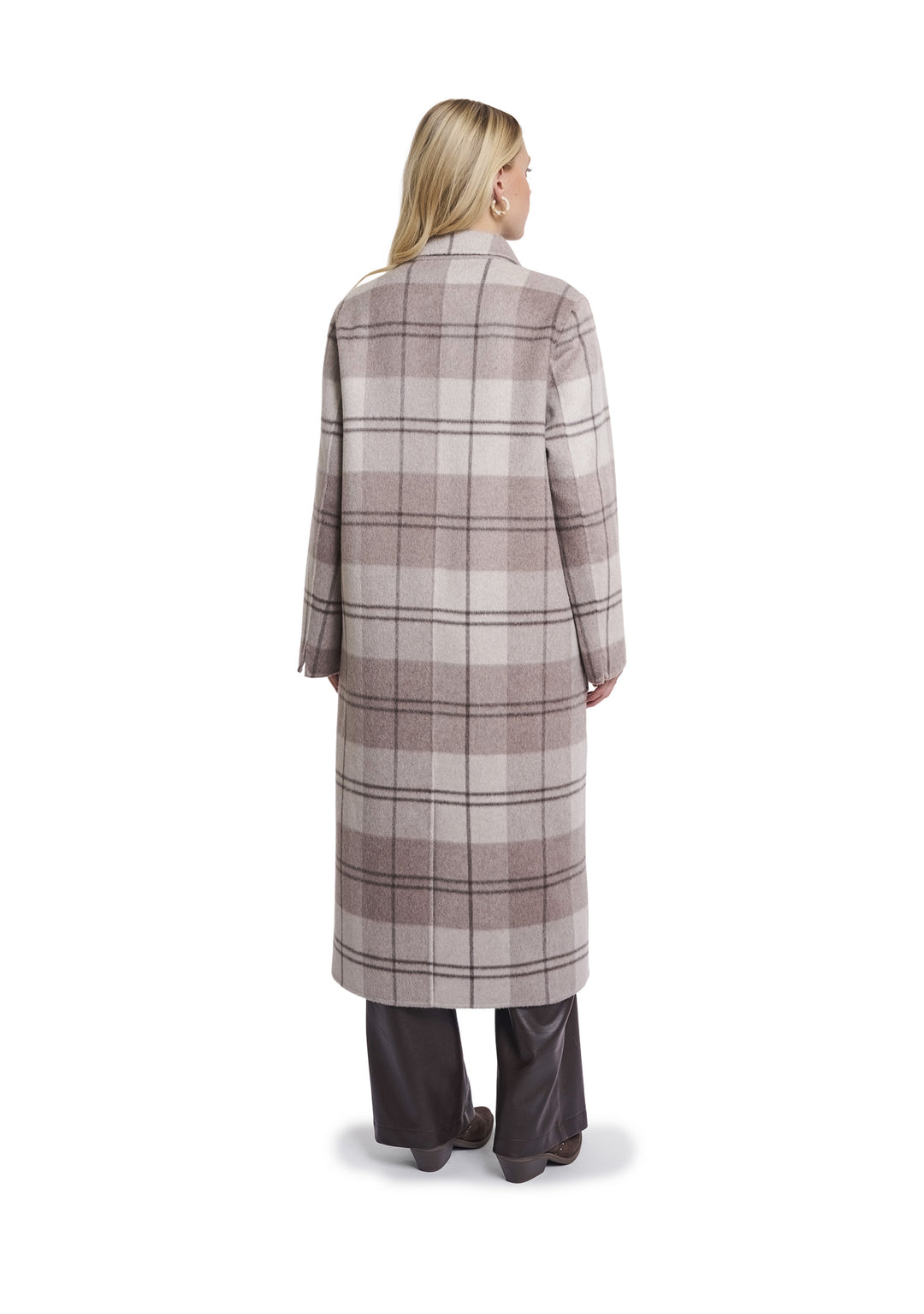CAPPOTTO DONNA Tortora Rino&pelle