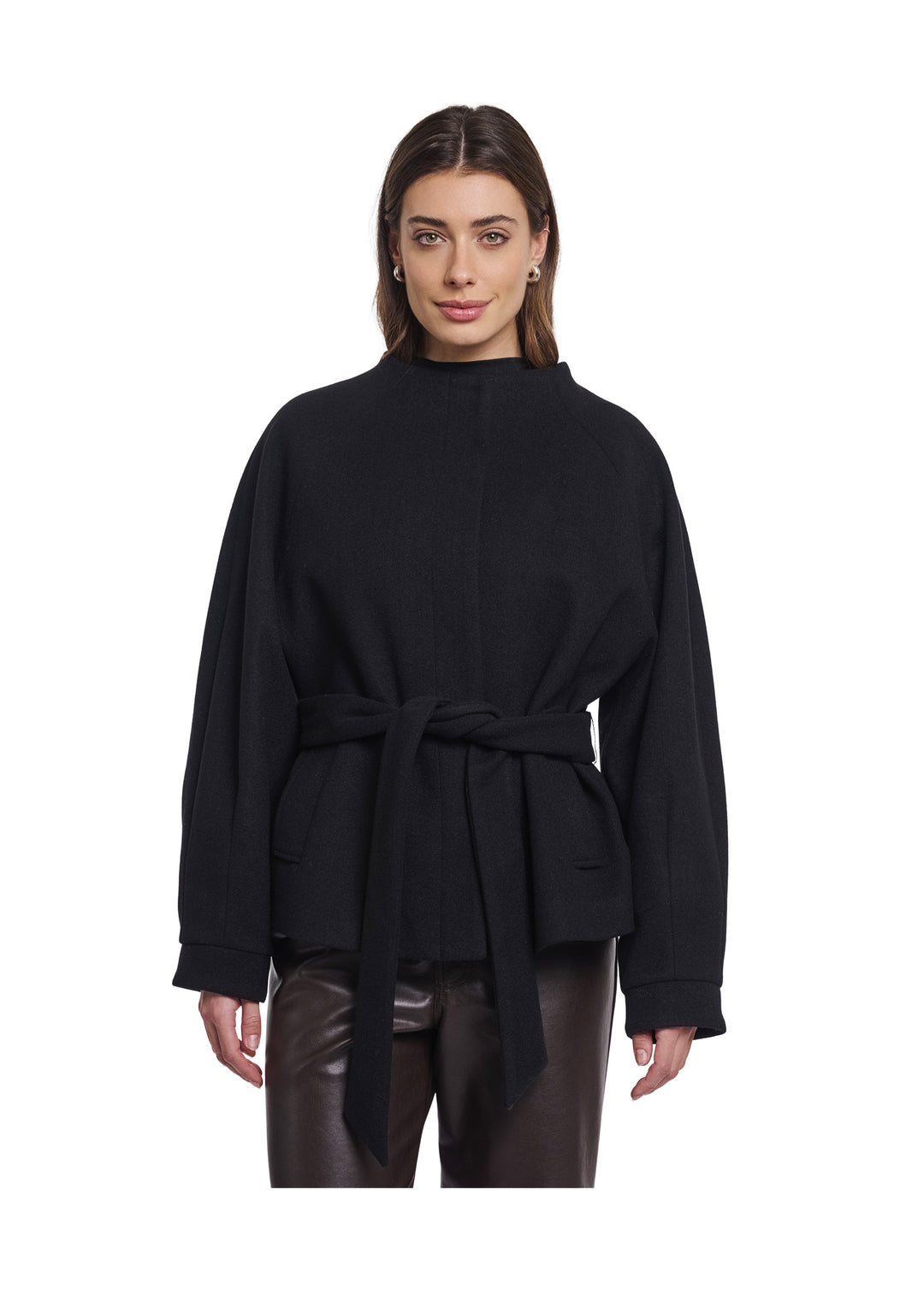 CAPPOTTO DONNA Nero Rino&pelle