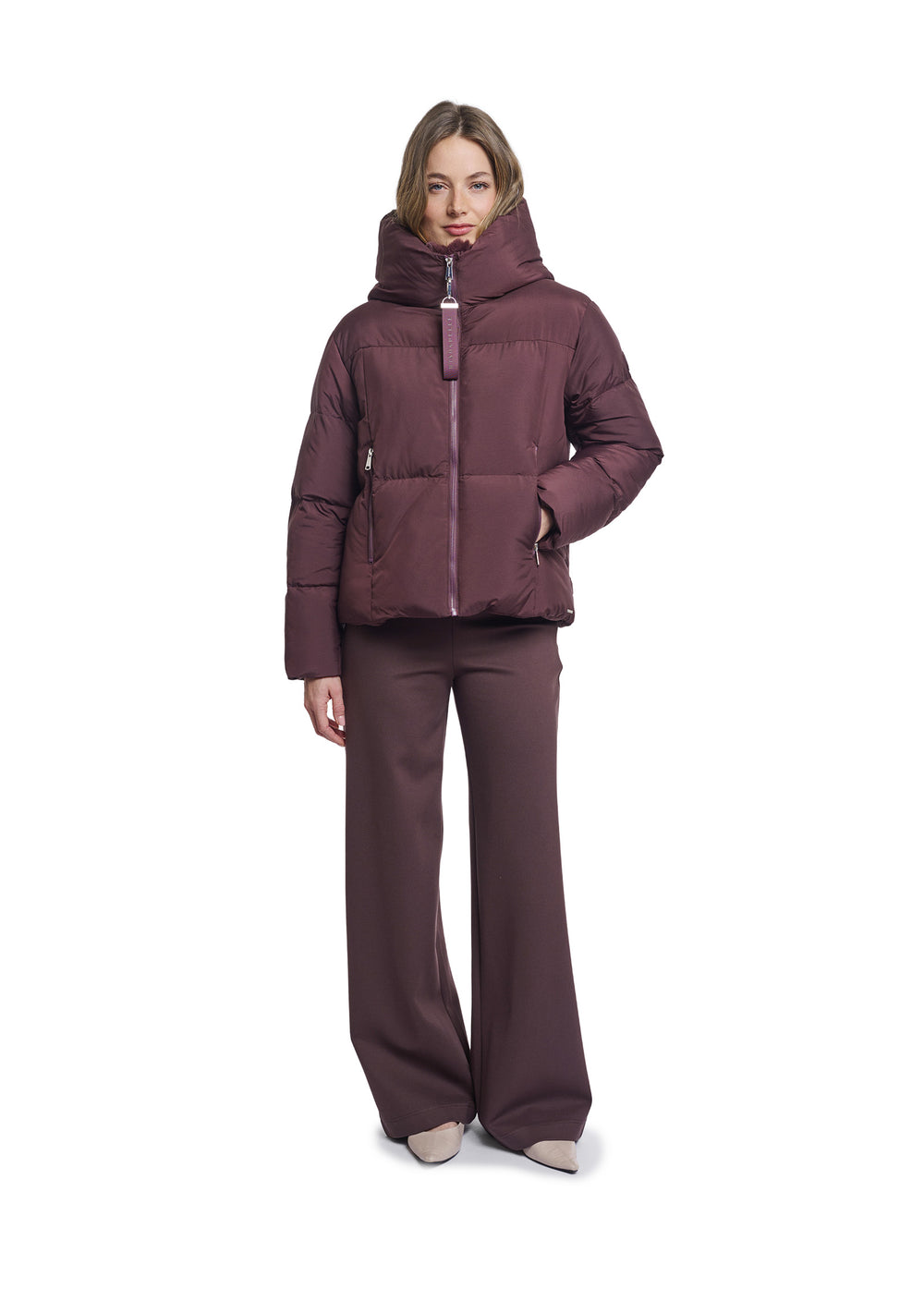 GIACCA DONNA Bordeaux Rino&pelle