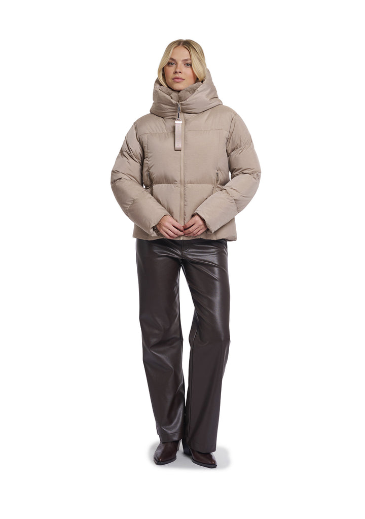 GIACCA DONNA Beige Rino&pelle