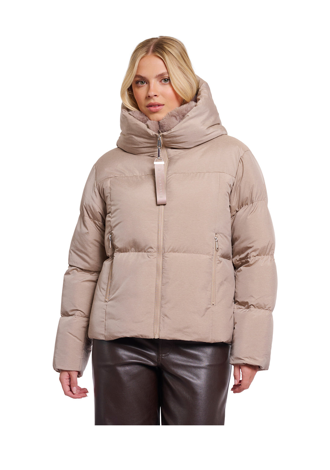 GIACCA DONNA Beige Rino&pelle