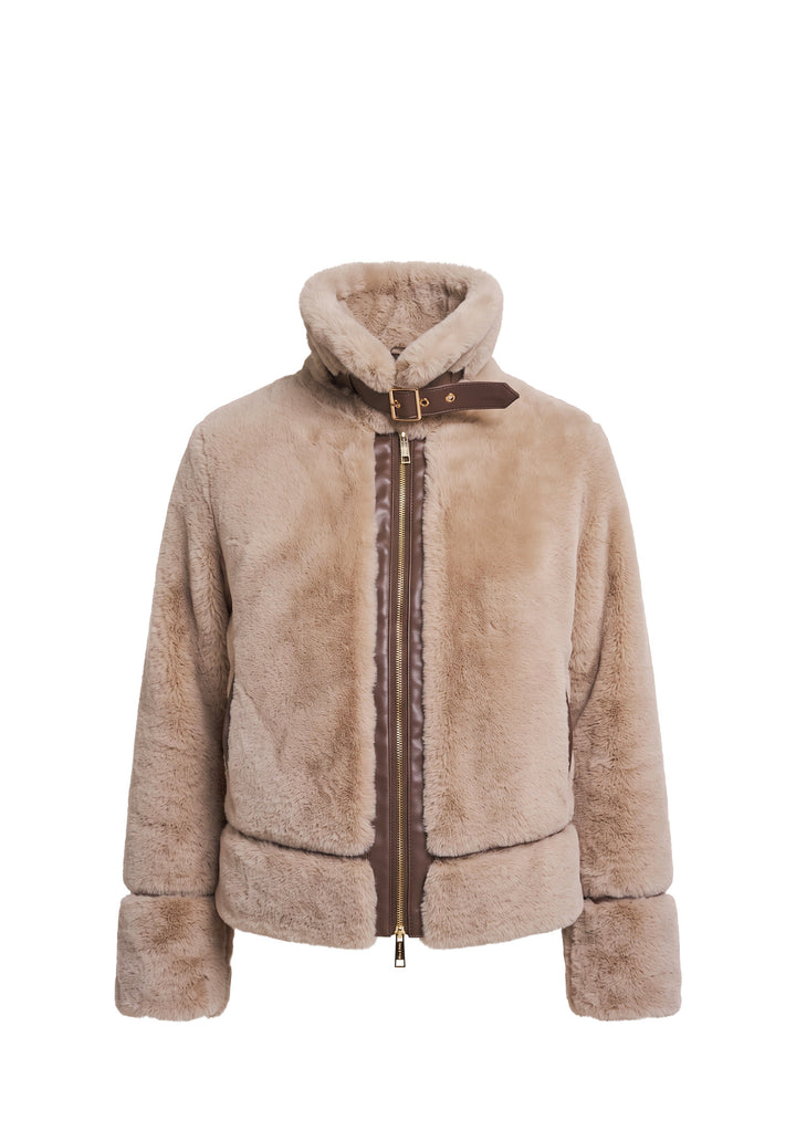 GIACCA DONNA Beige Rino&pelle