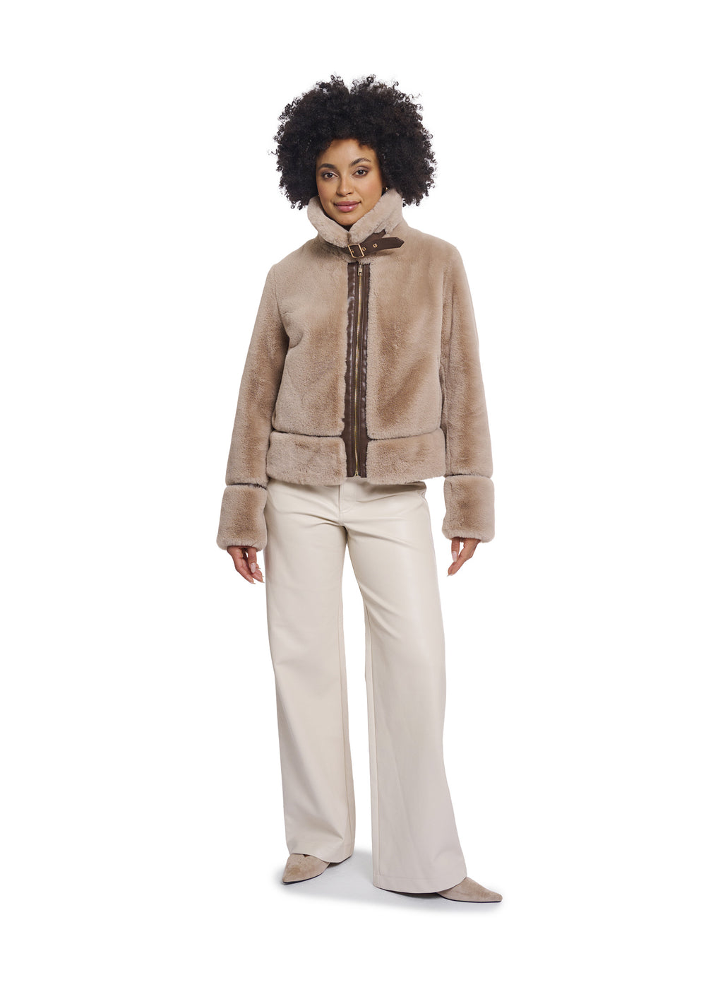 GIACCA DONNA Beige Rino&pelle