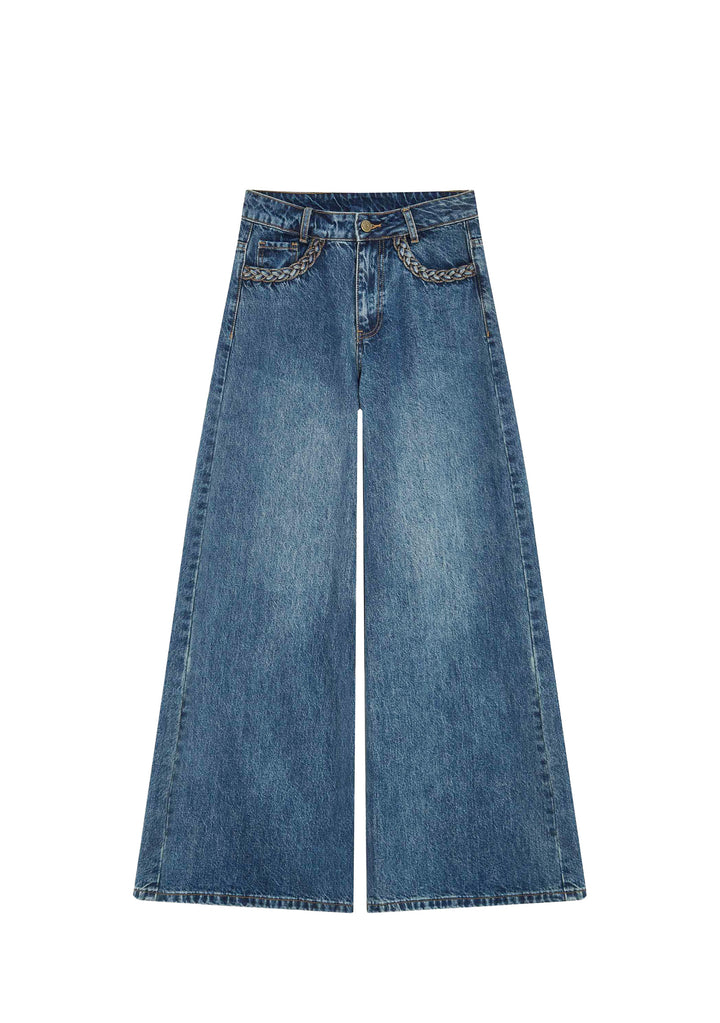 PANTALONE DONNA Blu Grace&mila