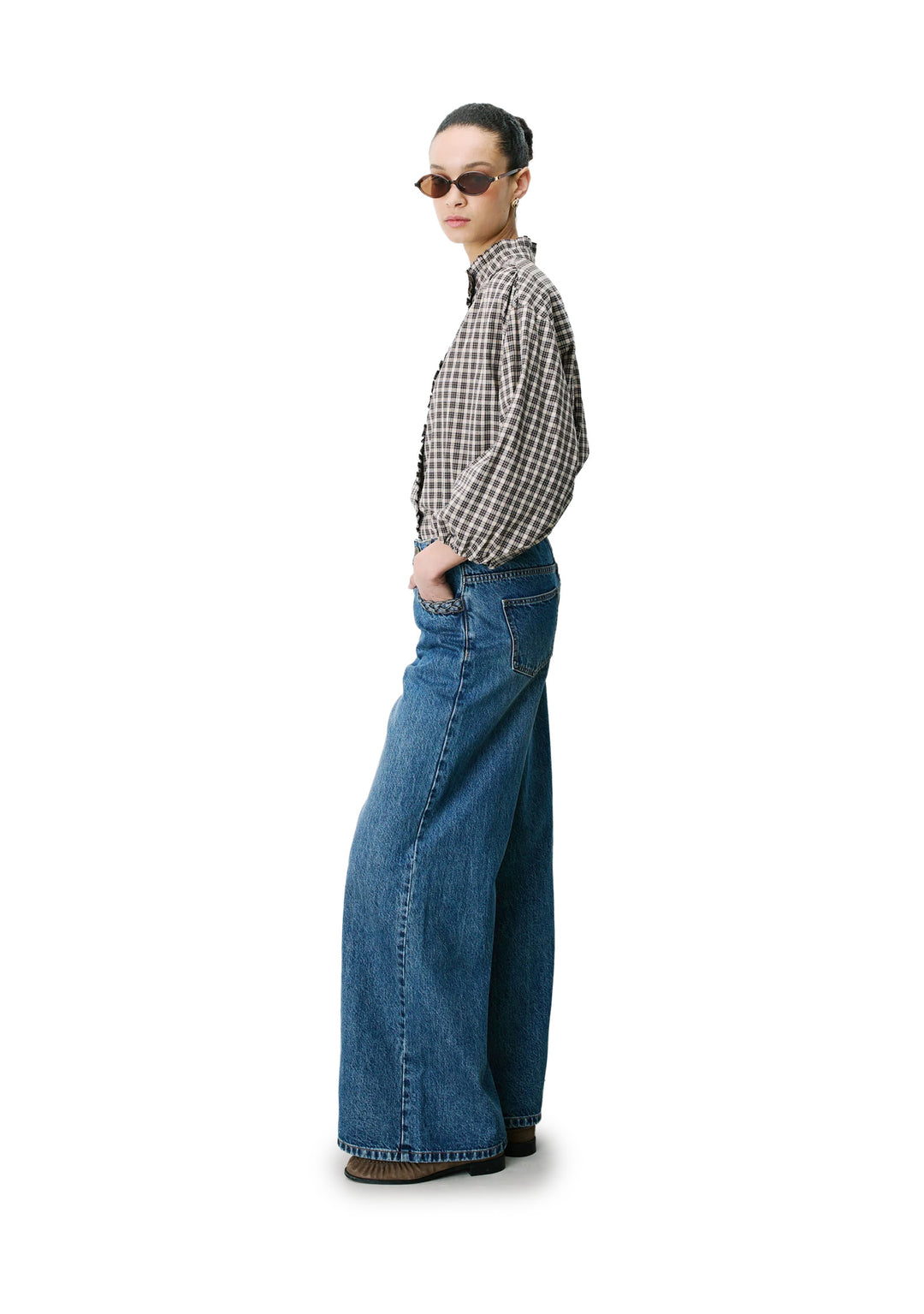 PANTALONE DONNA Blu Grace&mila