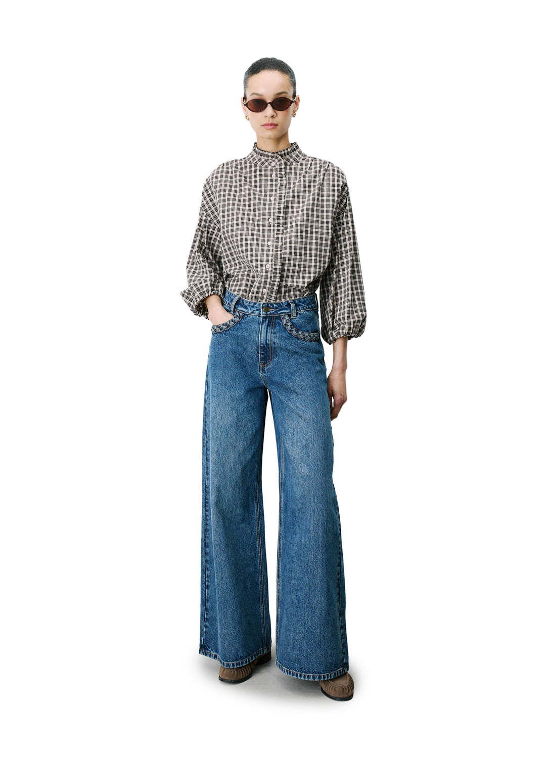 PANTALONE DONNA Blu Grace&mila