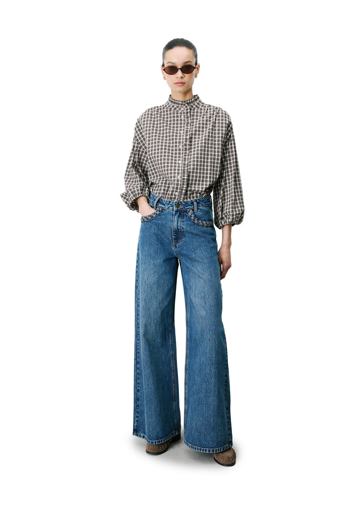 PANTALONE DONNA Blu Grace&mila