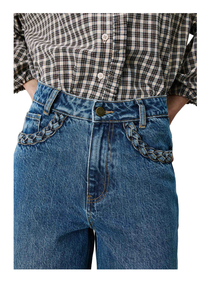 PANTALONE DONNA Blu Grace&mila