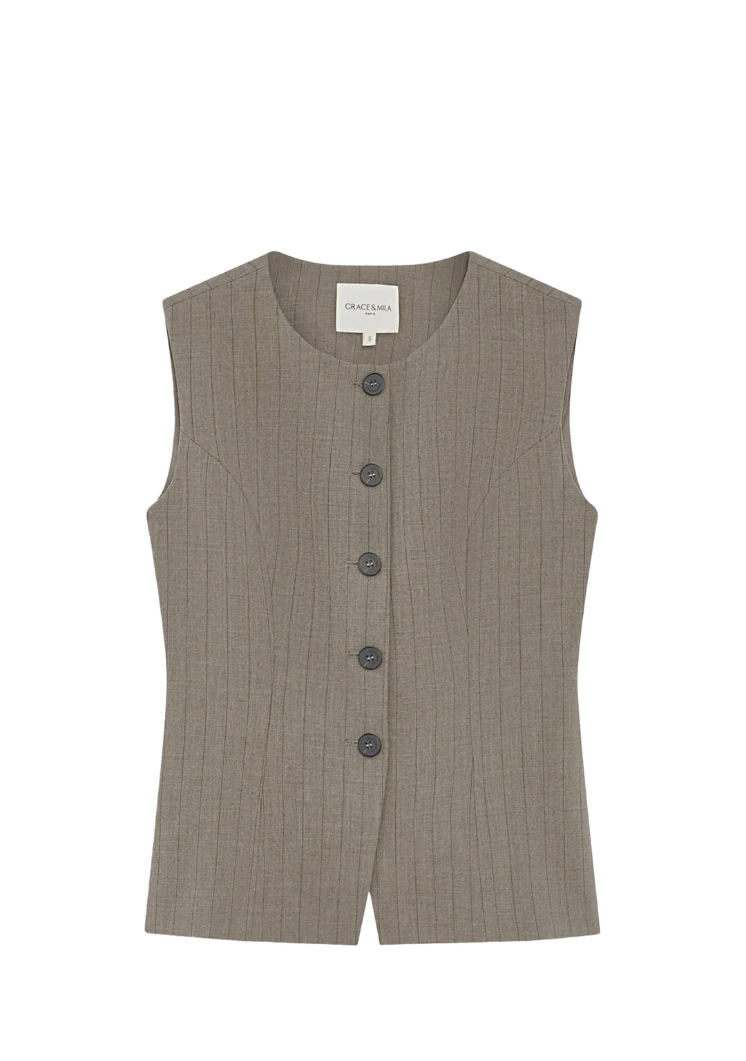GILET DONNA Tortora Grace&mila