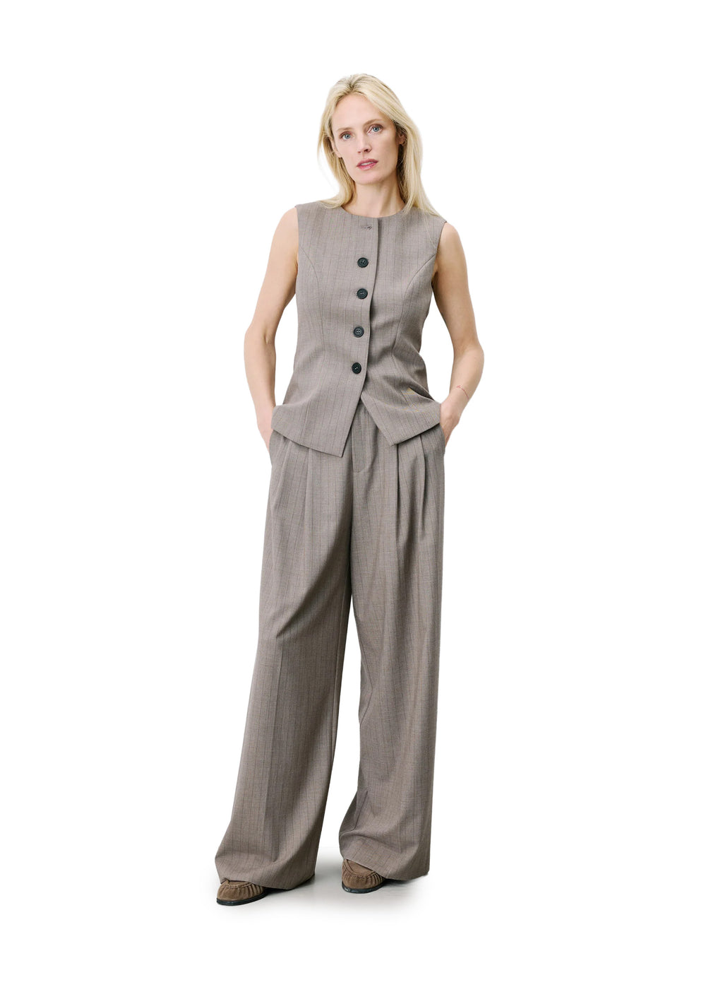 GILET DONNA Tortora Grace&mila