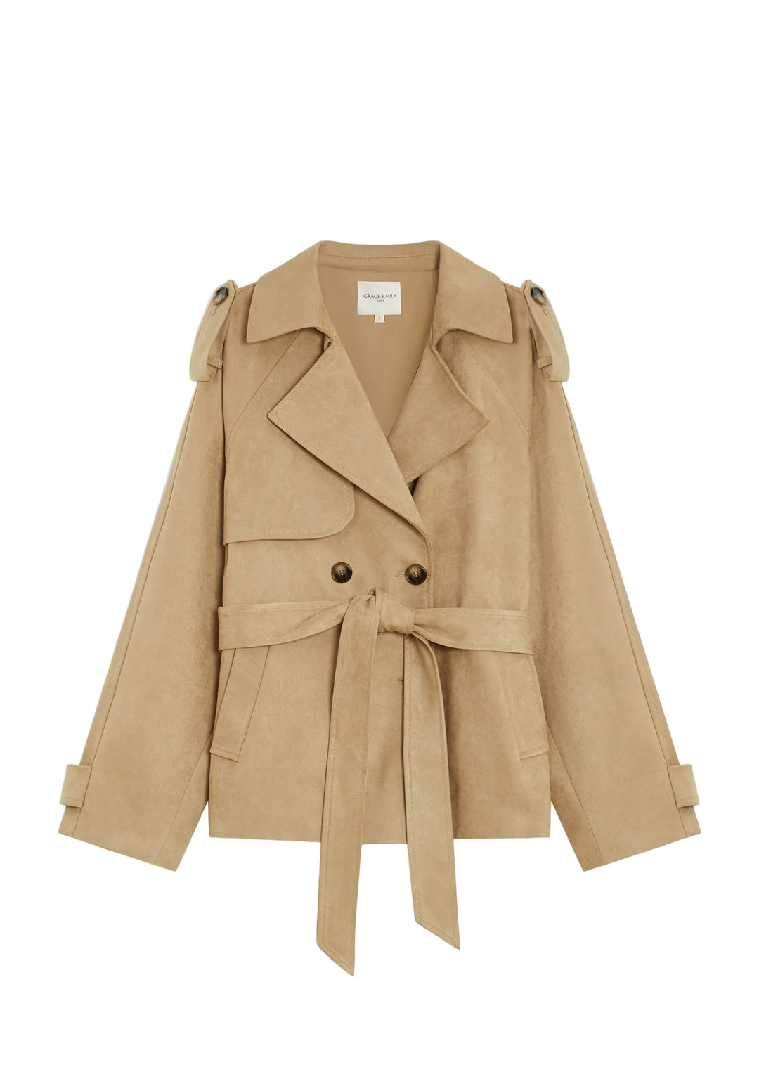 GIACCA DONNA Beige Grace&mila
