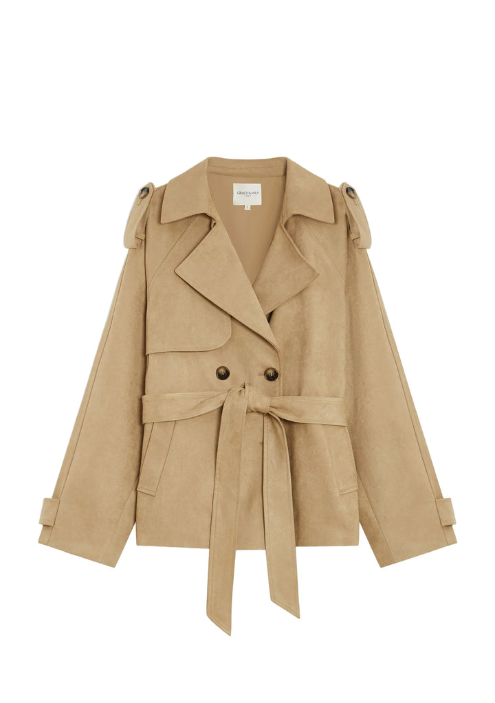GIACCA DONNA Beige Grace&mila