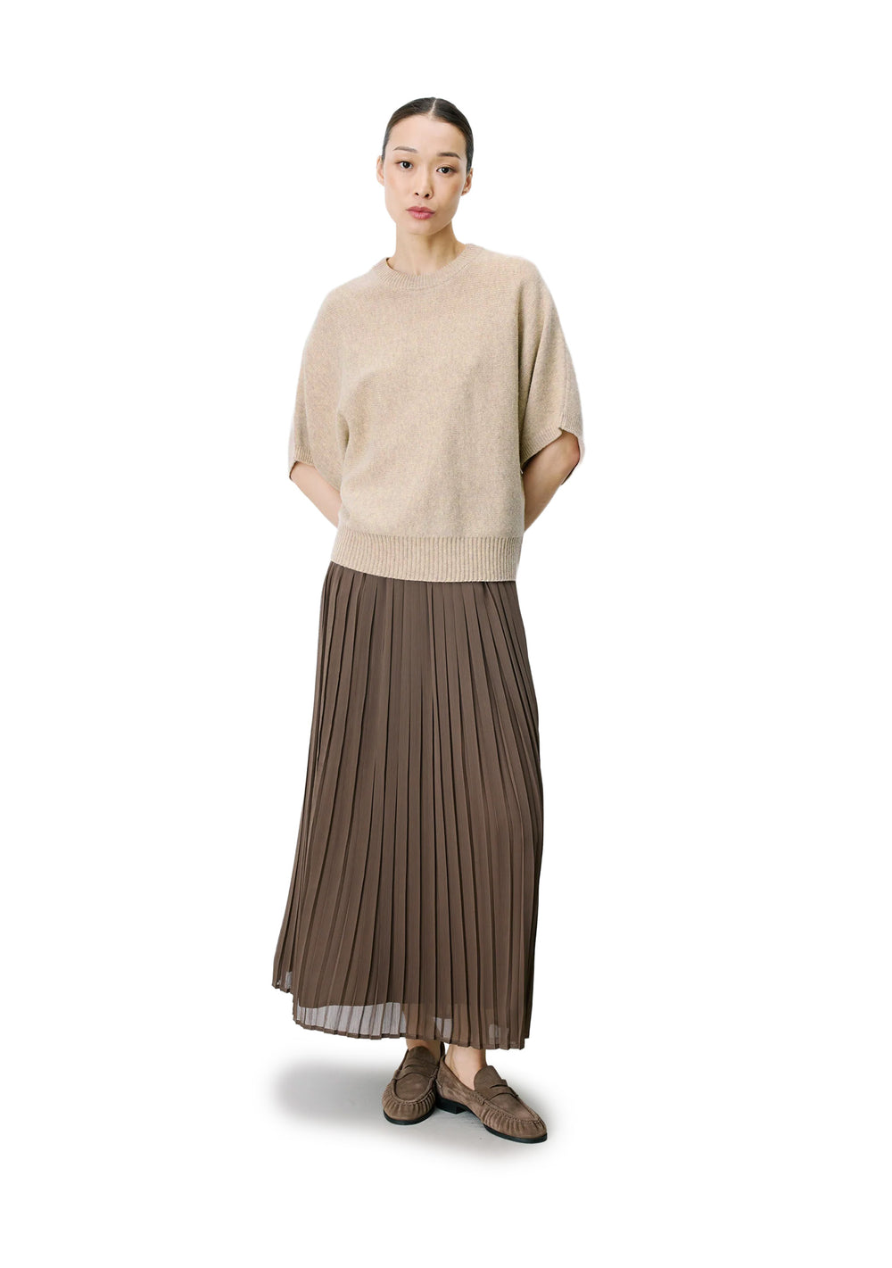 MAGLIA DONNA Beige Grace&mila