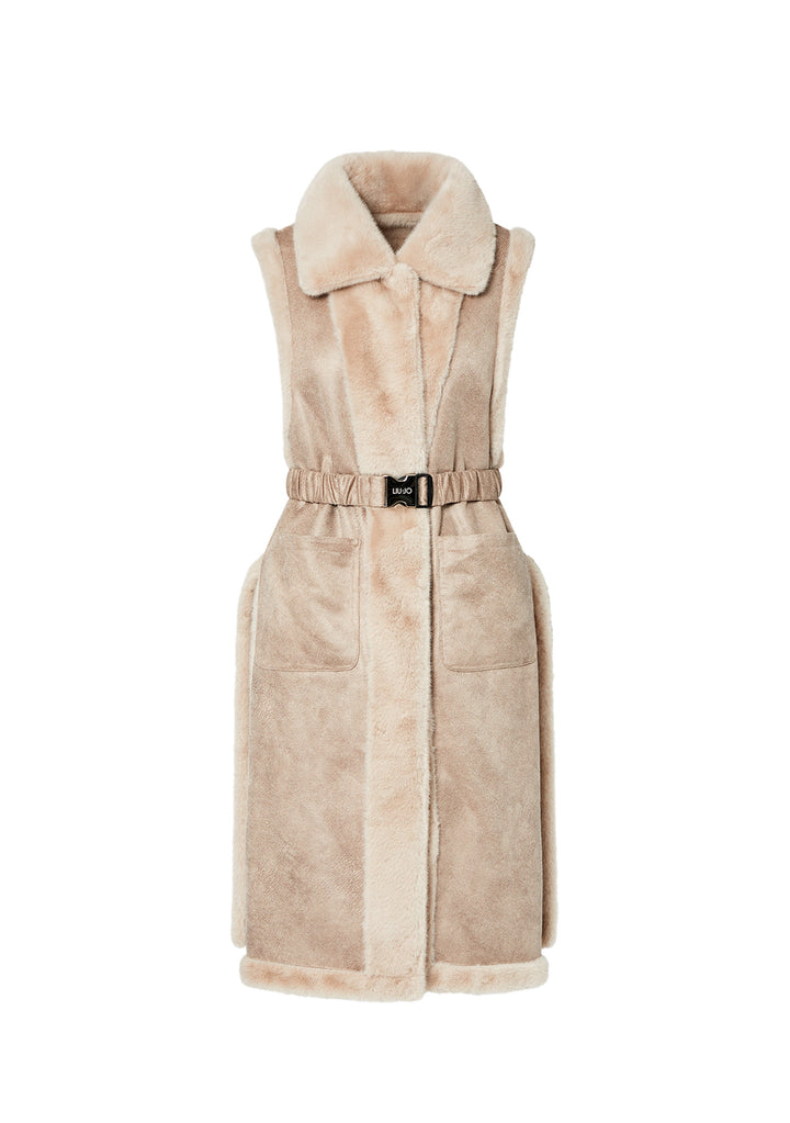GILET DONNA Beige Liu-jo