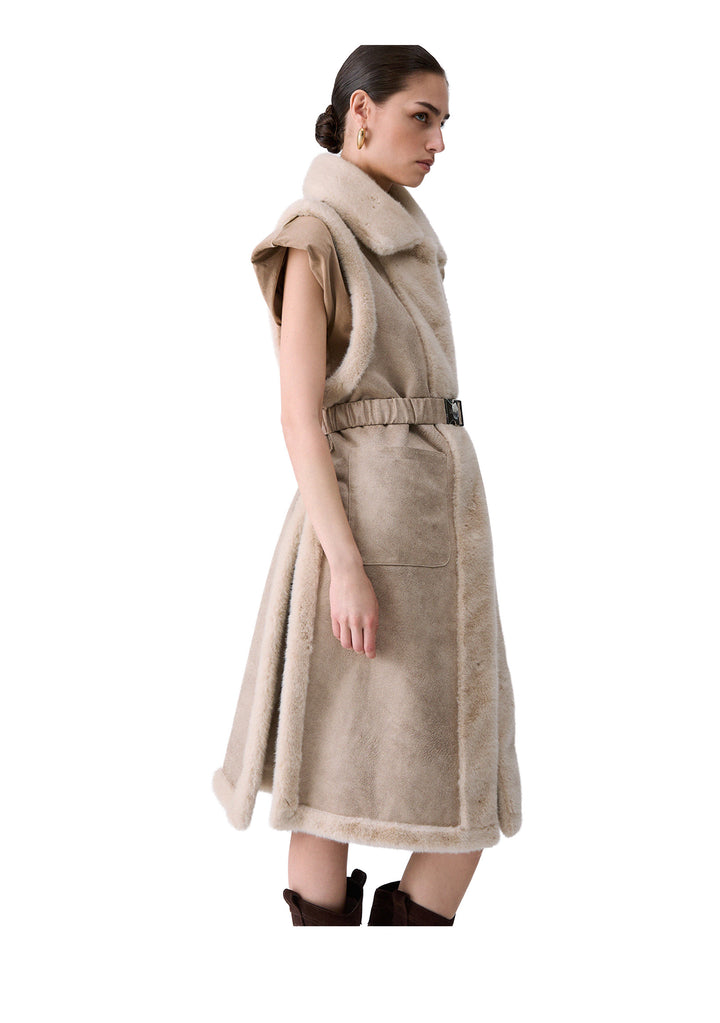 GILET DONNA Beige Liu-jo