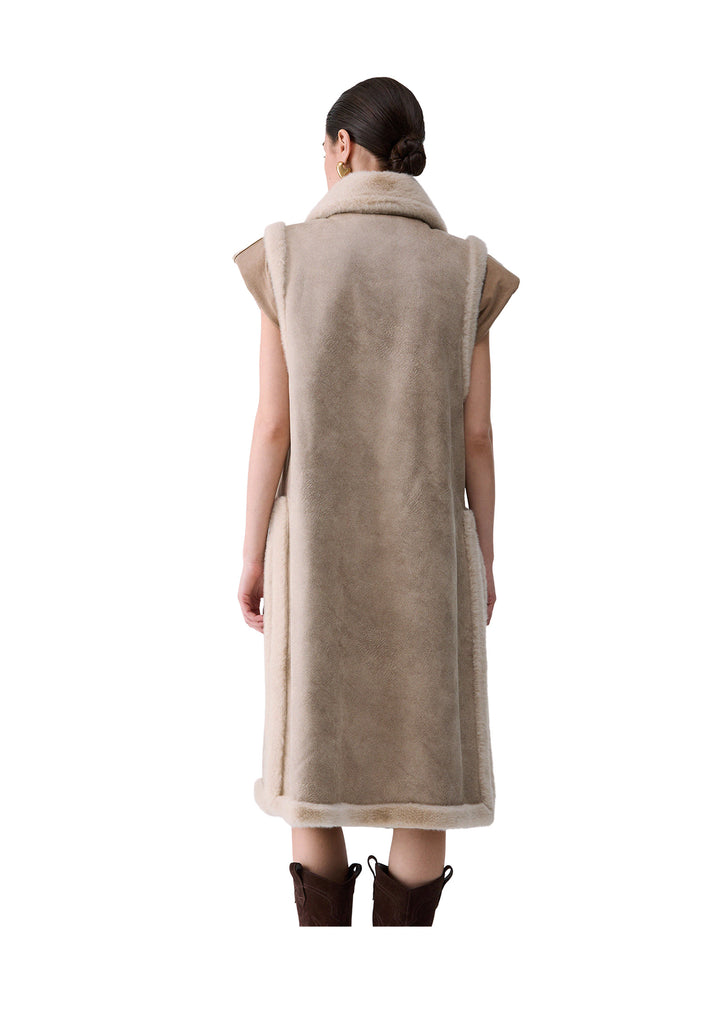 GILET DONNA Beige Liu-jo