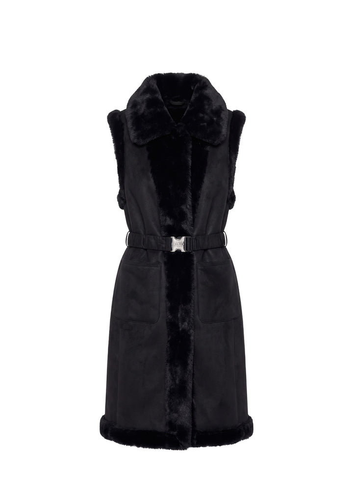 GILET DONNA Nero Liu-jo