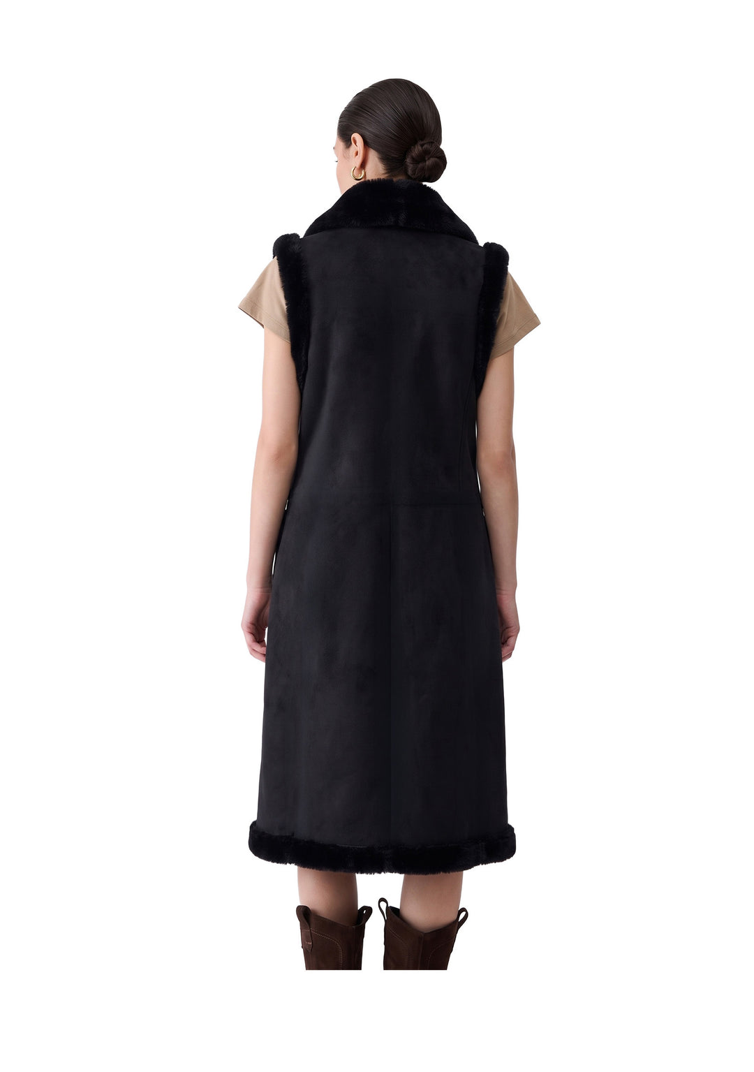 GILET DONNA Nero Liu-jo
