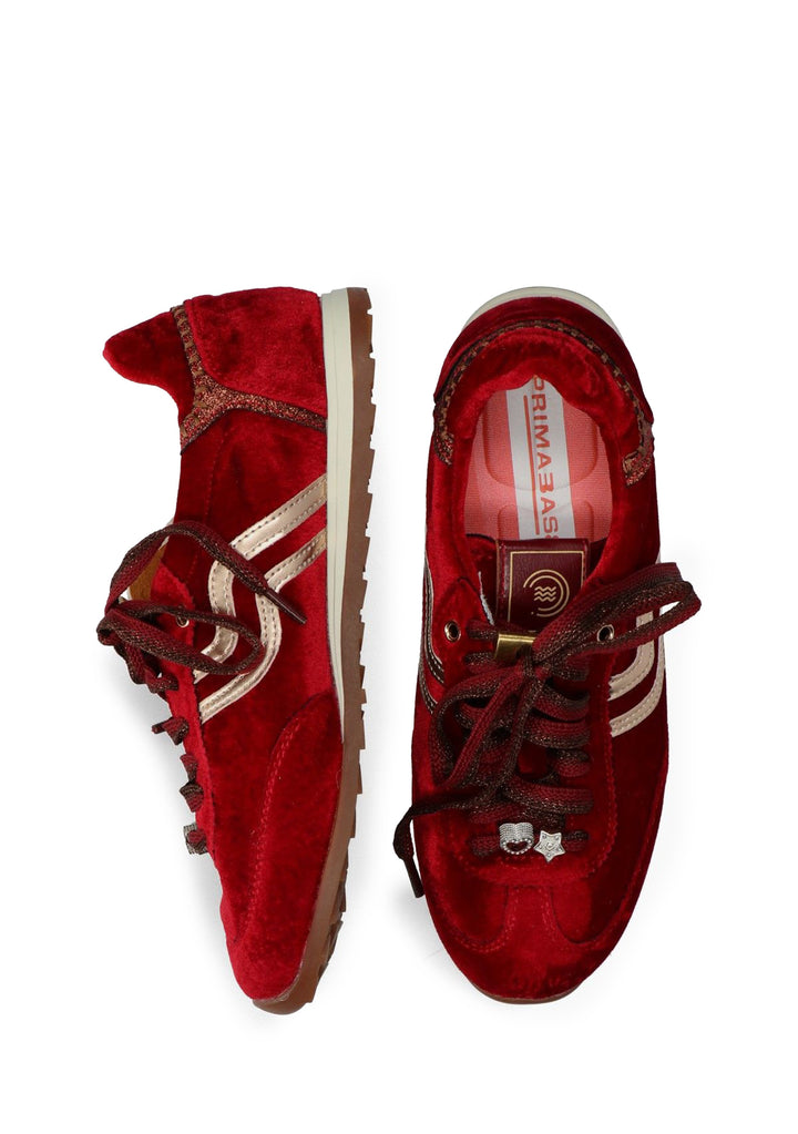 SNEAKERS DONNA Rosso Primabase