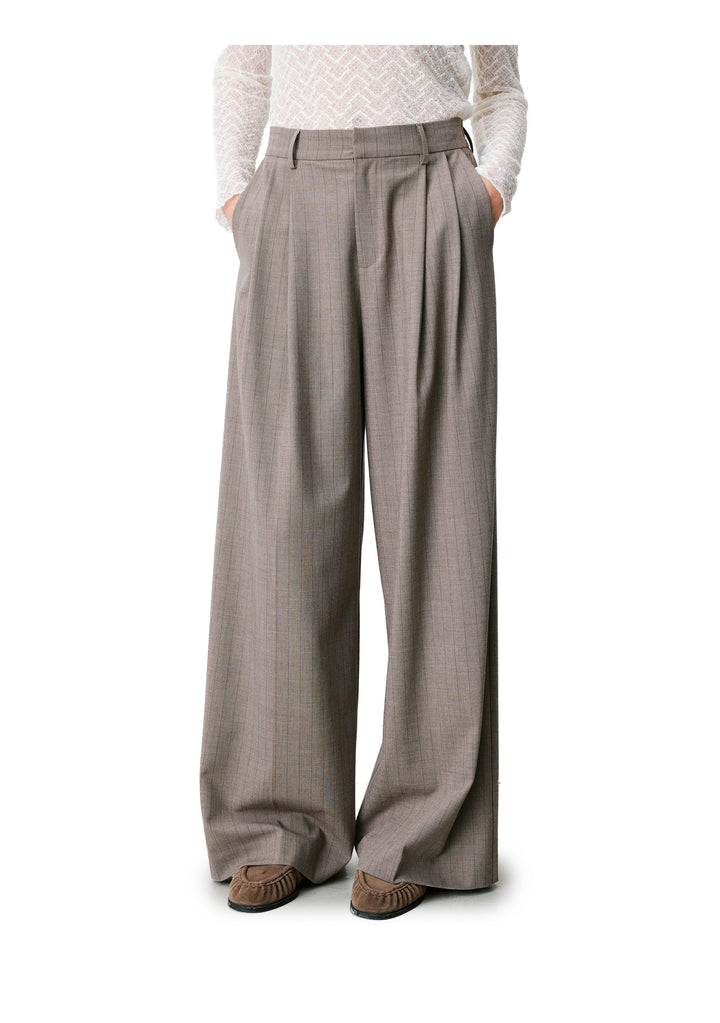 PANTALONE DONNA Tortora Grace&mila