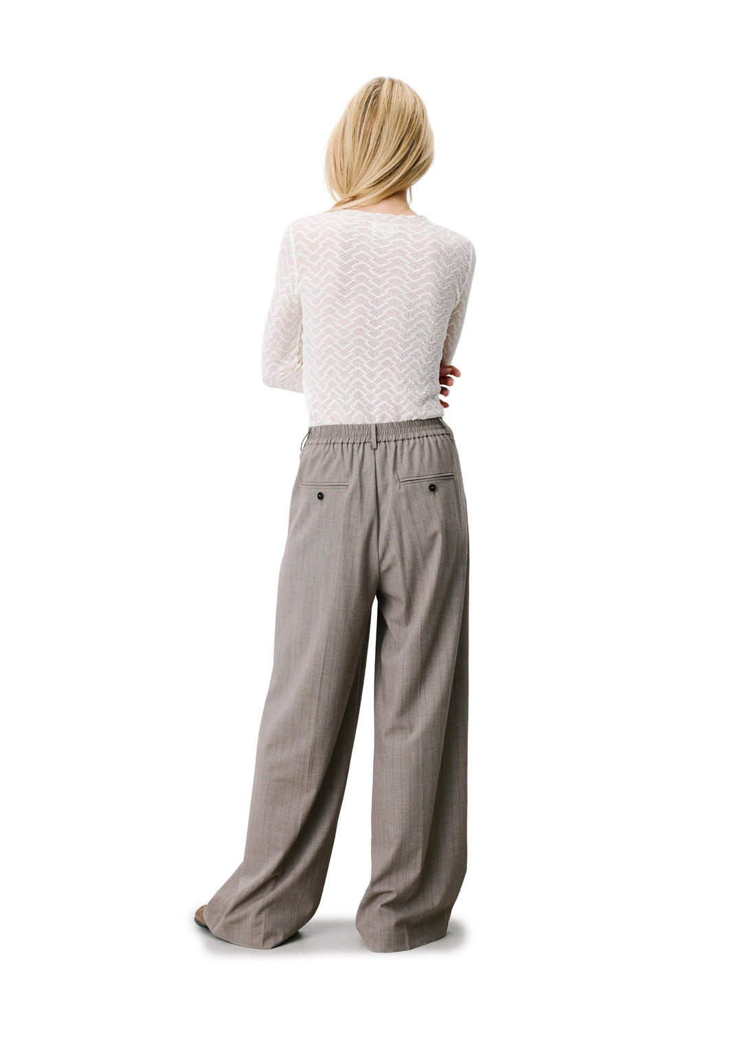 PANTALONE DONNA Tortora Grace&mila