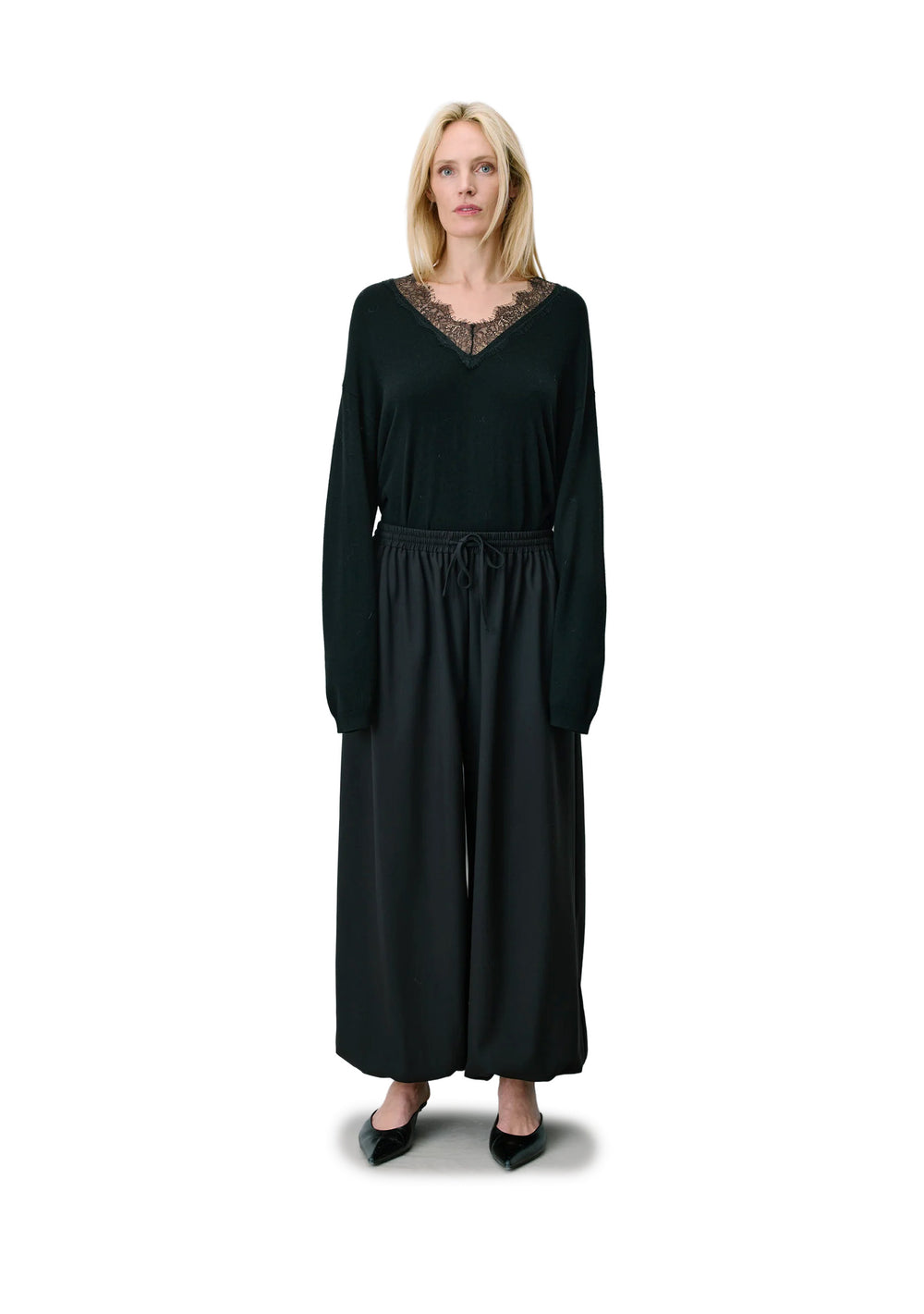 PANTALONE DONNA Nero Grace&mila