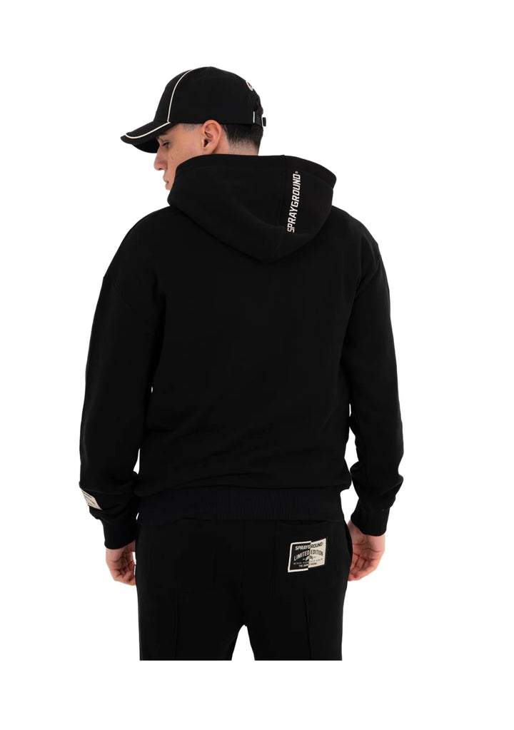 FELPA UOMO Nero Sprayground