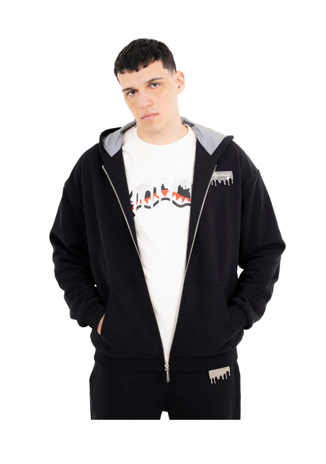 FELPA UOMO Nero Sprayground