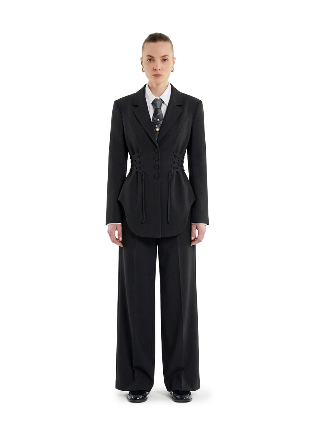 PANTALONE DONNA Nero Vicolo