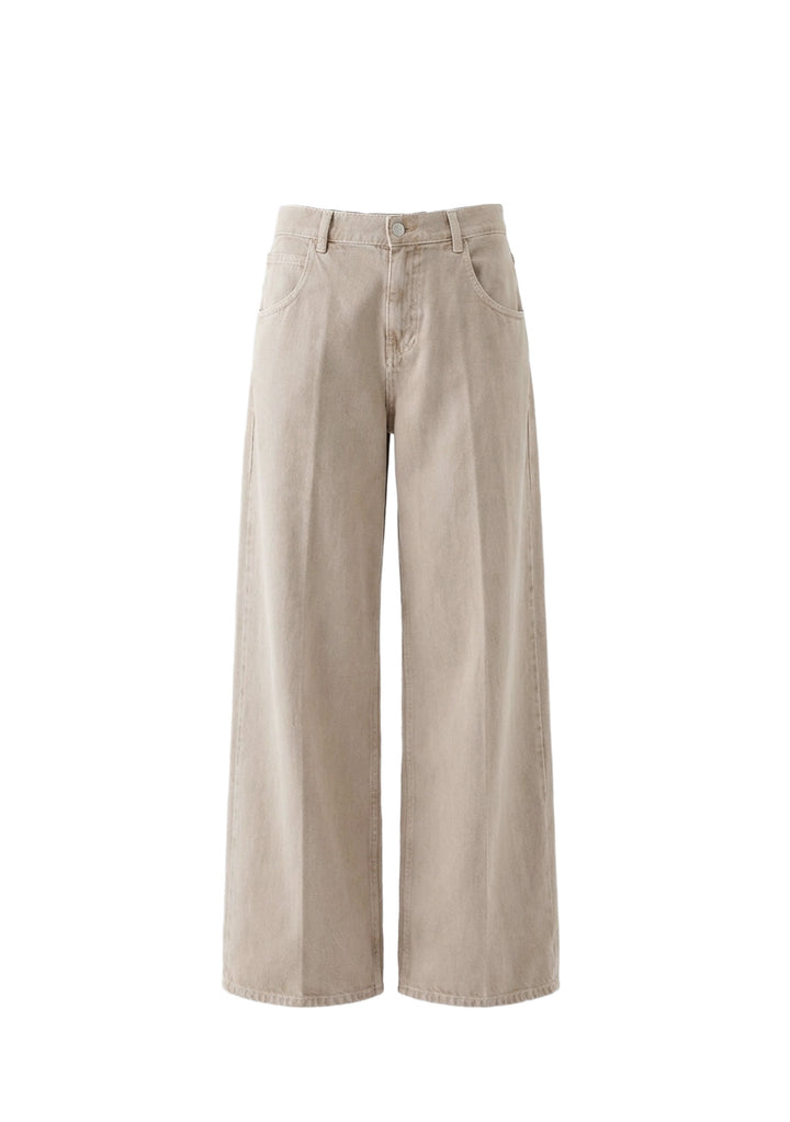 PANTALONE DONNA Taupe Vicolo