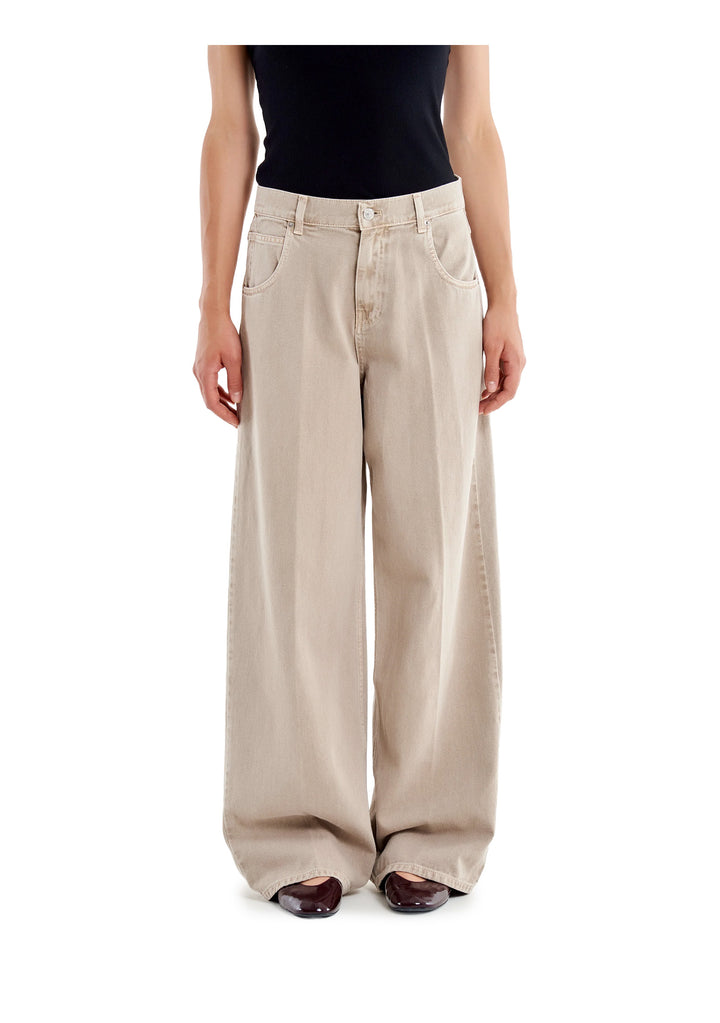 PANTALONE DONNA Taupe Vicolo