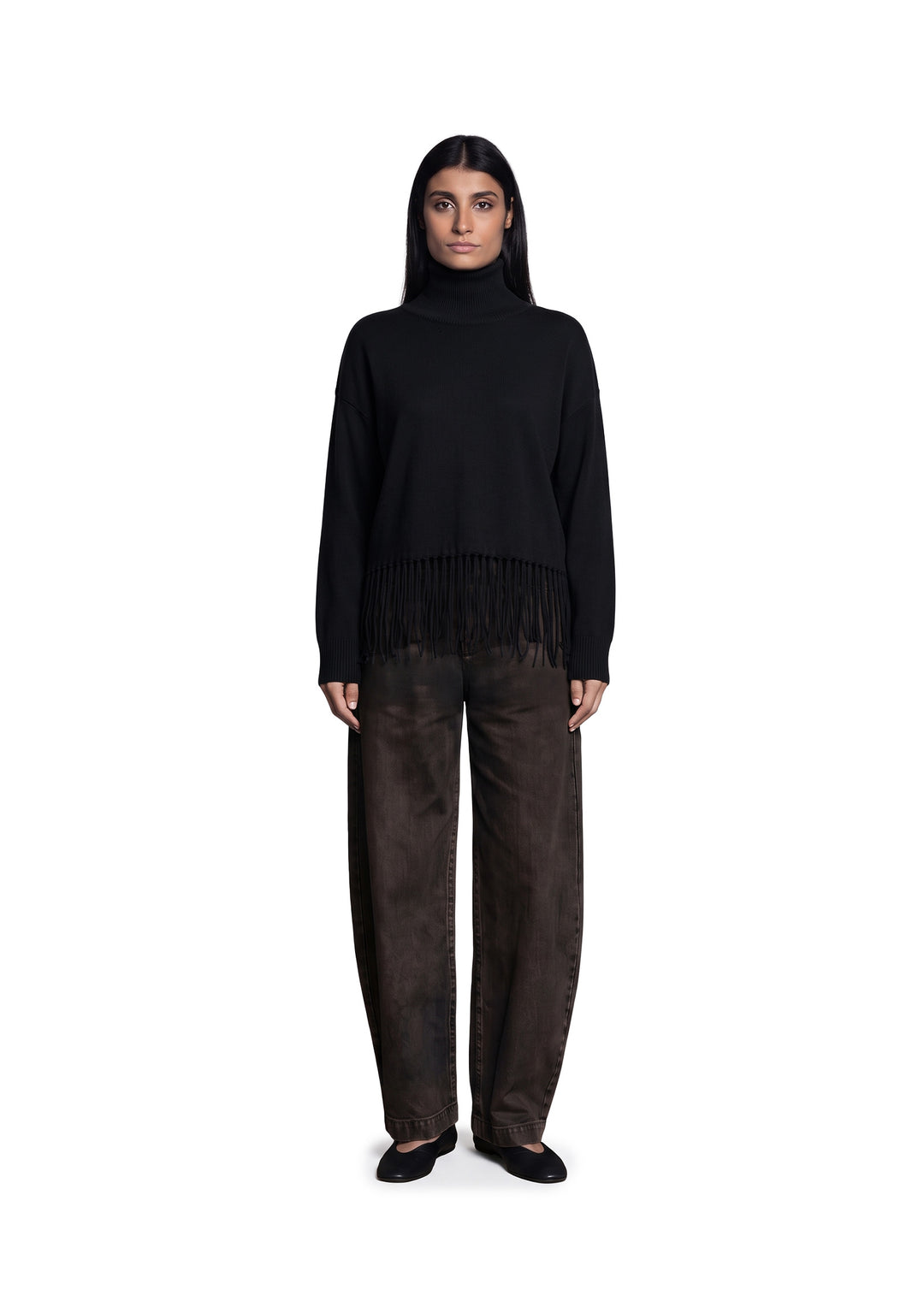 MAGLIA DONNA Nero Kaos