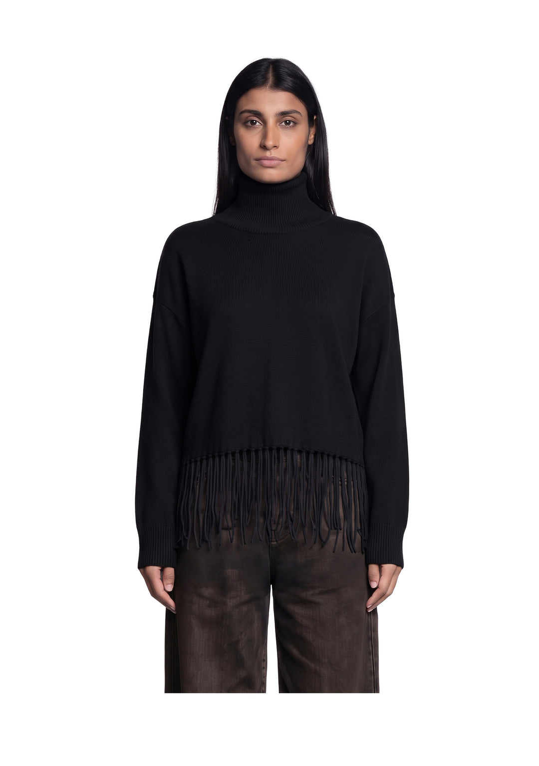 MAGLIA DONNA Nero Kaos