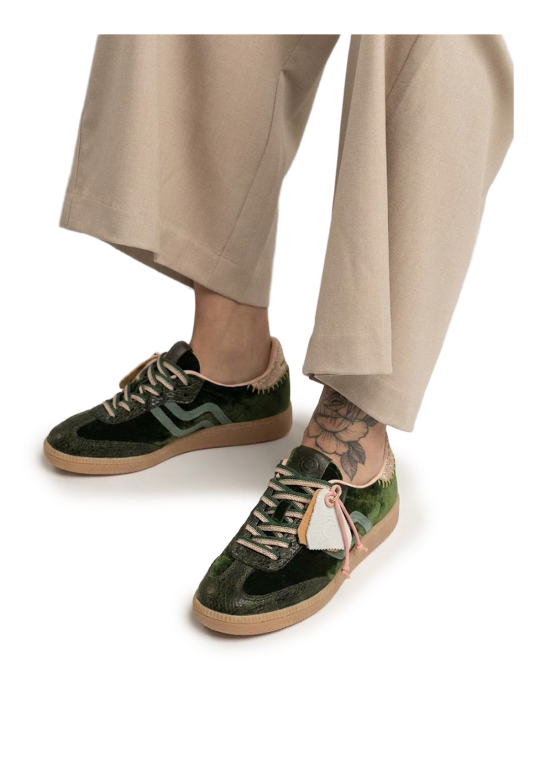 SNEAKERS DONNA Verde Primabase